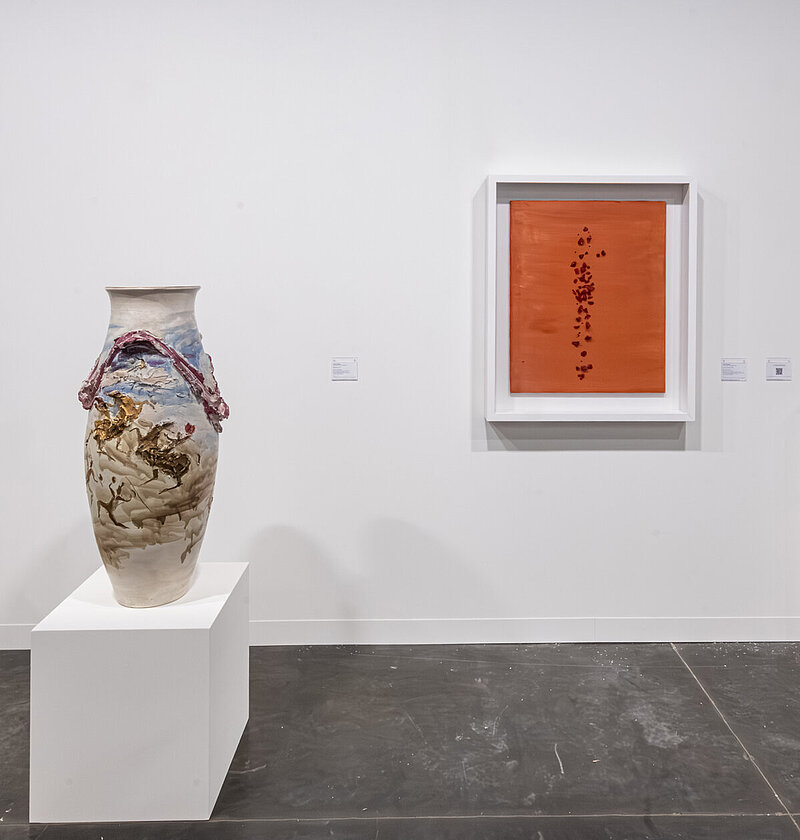 Installationsansicht, Art Basel Miami Beach 2025. Foto: Matthew Carasella