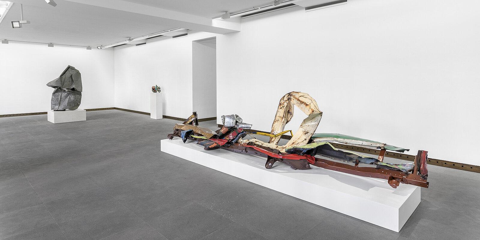 Installation view, Chamberlain in Paris, Galerie Karsten Gerve Paris, 2020. Photo: Nicolas Brasseura