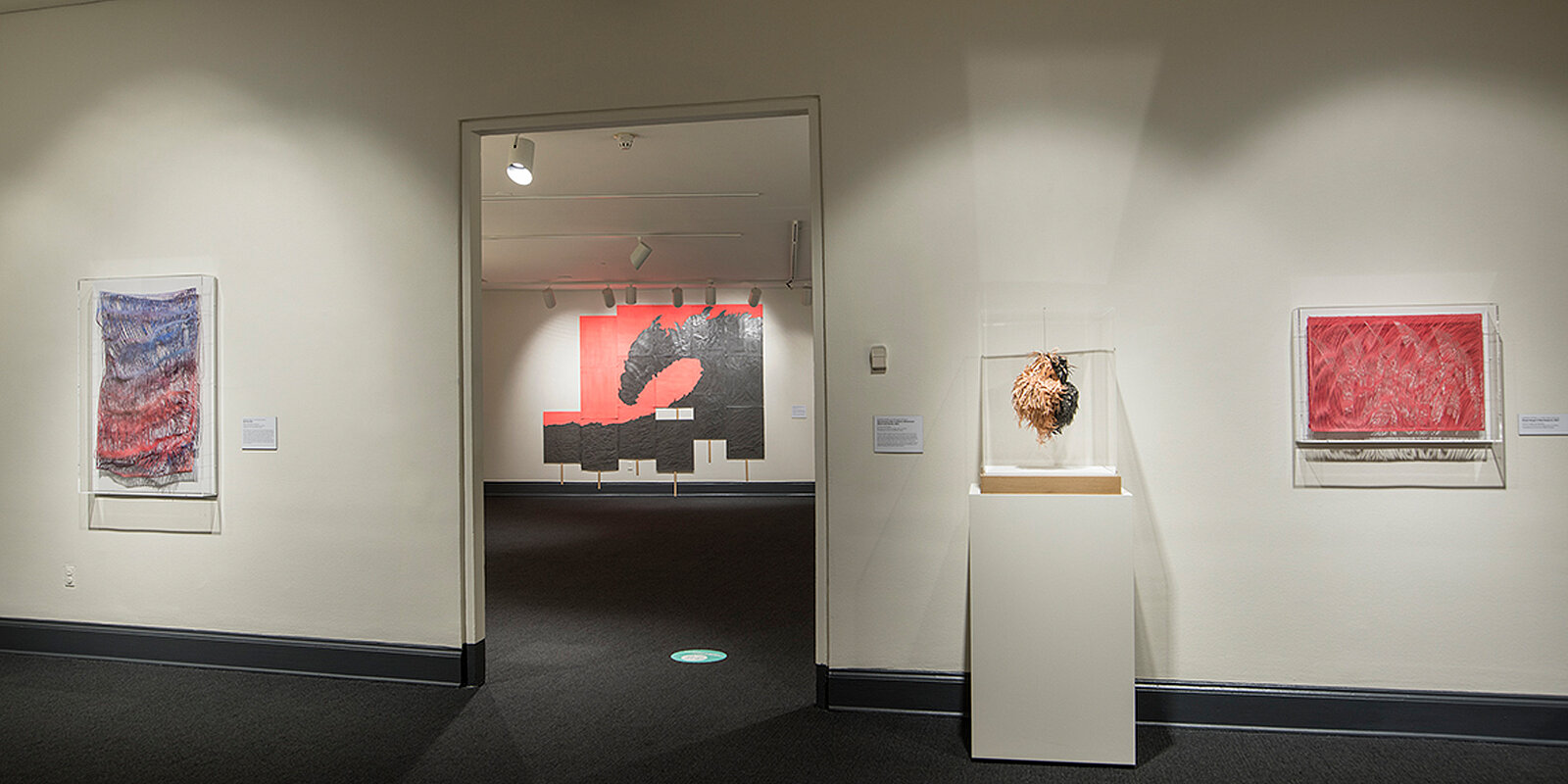 Installation view, Paper Routes - Women to Watch 2020, National Museum of Women in the Arts in Washington, D.C, USA