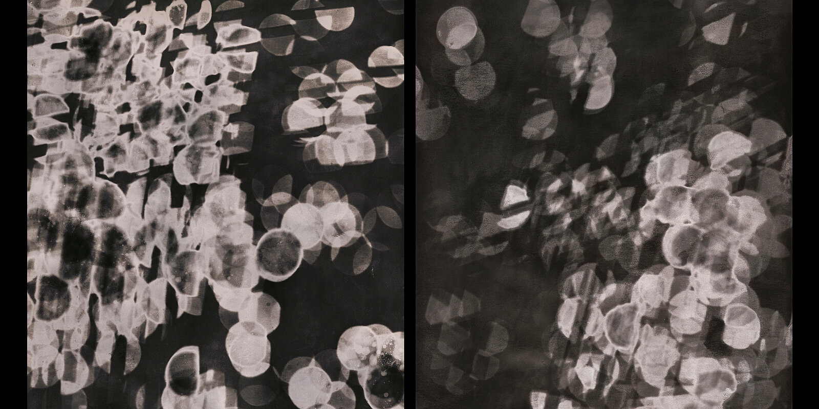Thomas Brummett, Light Projection #43 + #45, 2015 (Detail view)