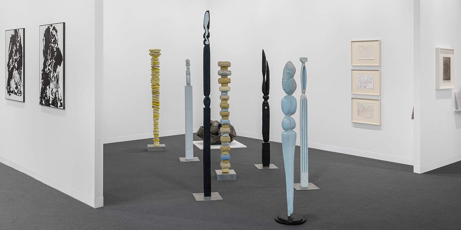 Installation view, Galerie Karsten Greve, Art Basel 2025. Photo: Nicola Morittu