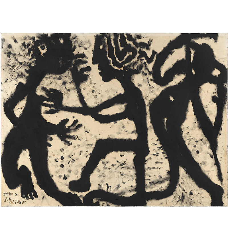 Louis Soutter, Statures d'Olympe, 1937-1942