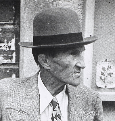 Louis Soutter, Ballaigues 1937. © Theo Frey / Fotostiftung Schweiz