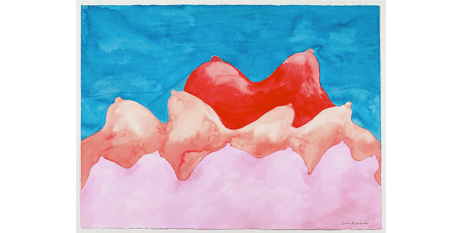 Ohne Titel, 2004, Wasserfarbe auf Papier, 56,5 x 75,2 cm Ohne Titel, 2004, Wasserfarbe auf Papier, 56,5 x 75,2 cm