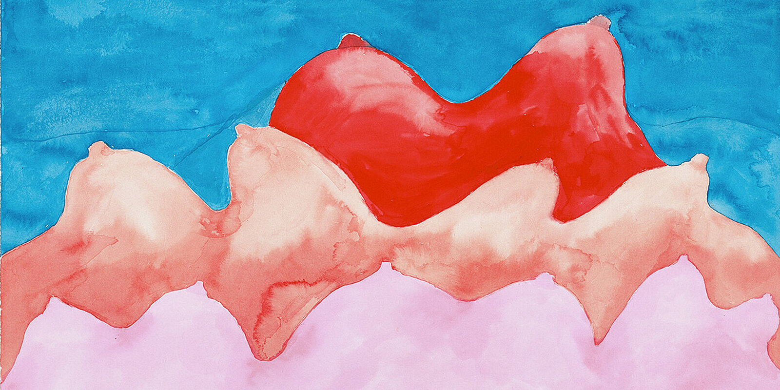 Ohne Titel, 2004, Wasserfarbe auf Papier, 56,5 x 75,2 cm (Detail) Ohne Titel, 2004, Wasserfarbe auf Papier, 56,5 x 75,2 cm (Detail)