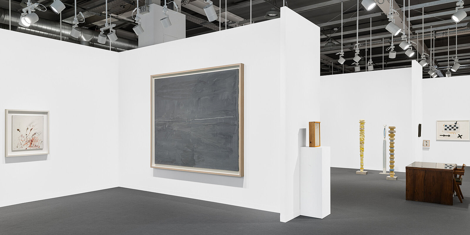 Installationsansicht, Galerie Karsten Greve AG, Art Basel 2026. Foto: Nicola Morittu