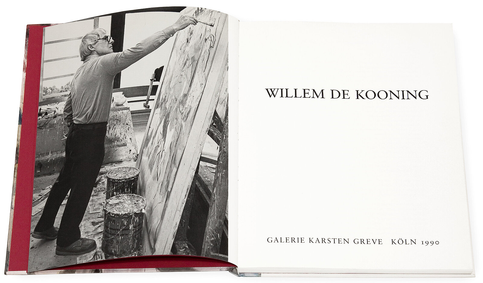 Willem de Kooning, Galerie Karsten Greve 1990