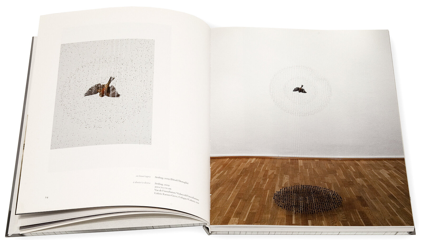 Claire Morgan, The slow Fire, Galerie Karsten Greve, 2014 Claire Morgan, The slow Fire, Galerie Karsten Greve, 2014