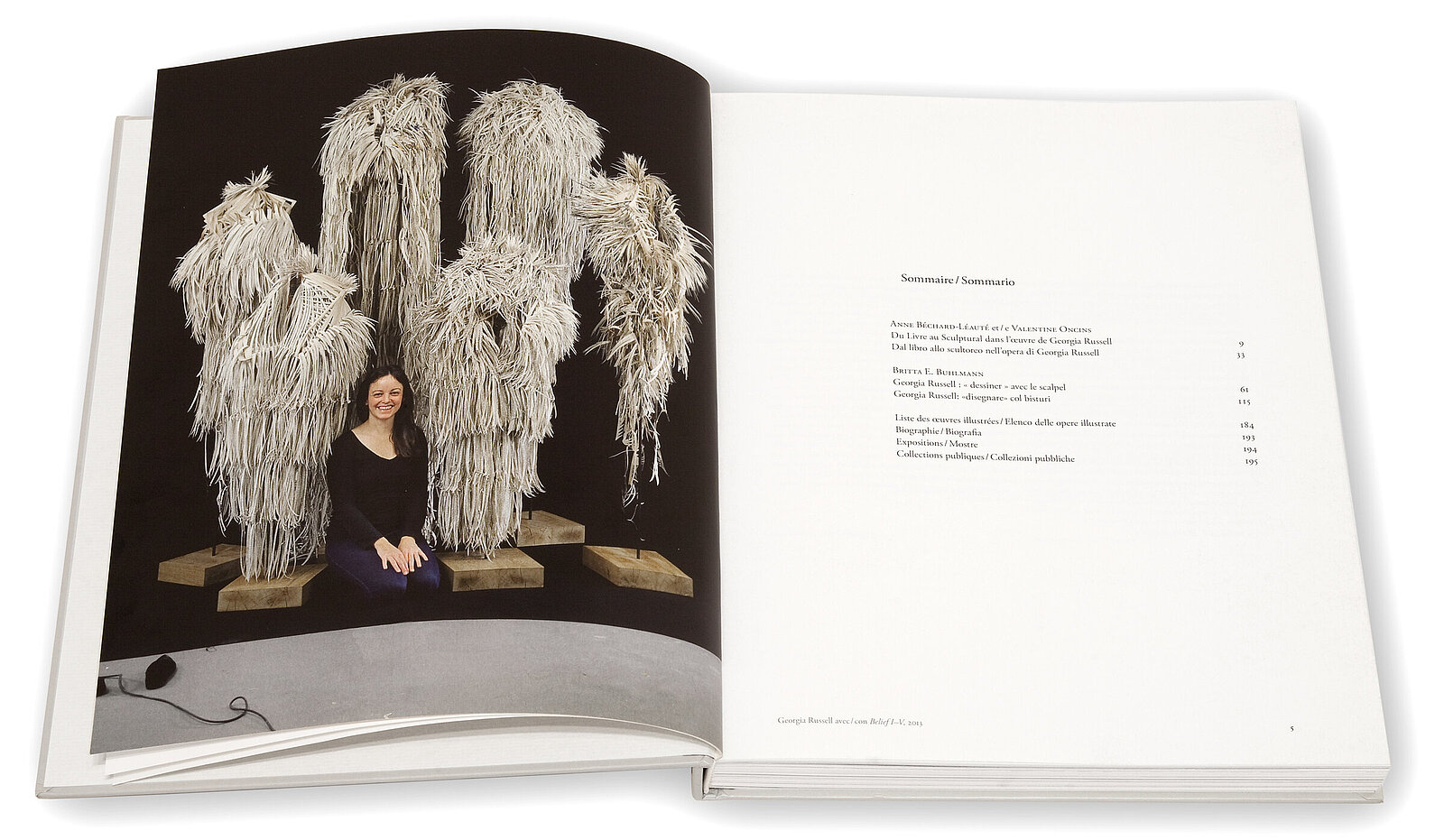 Georgia Russell, Publication IT & FR, Galerie Karsten Greve, 2015