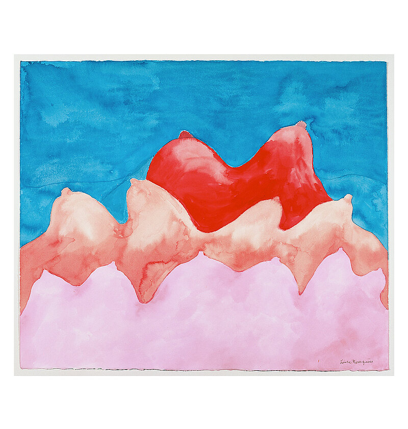 Untitled, 2004, watercolor on paper, 56.5 × 75.2 cm