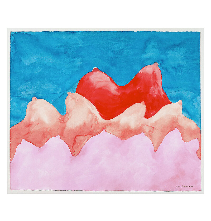 Untitled, 2004, watercolor on paper, 56.5 × 75.2 cm