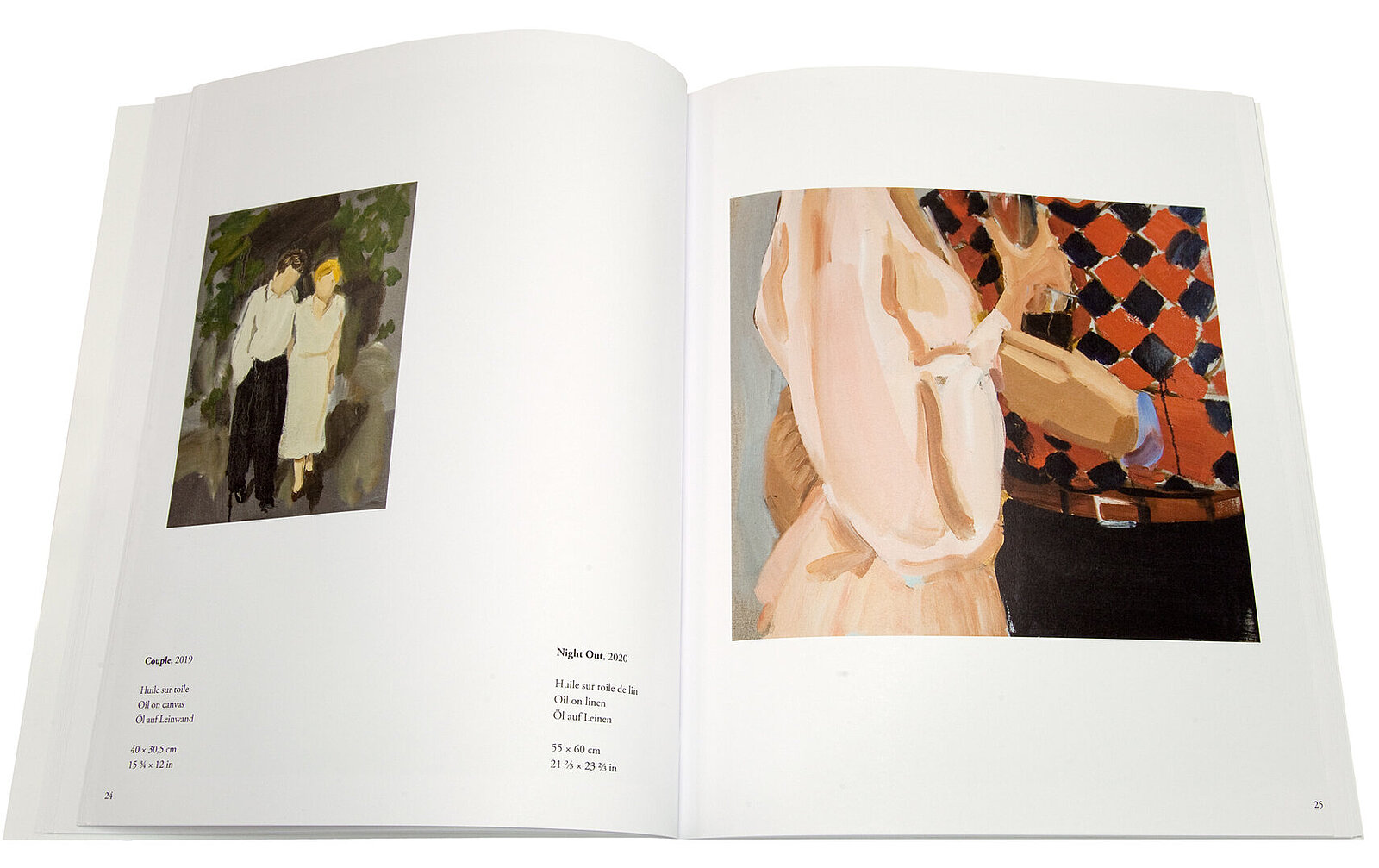 Publication Galerie Karsten Greve, Gideon Rubin, A Stranger's Hand, Paris 2020