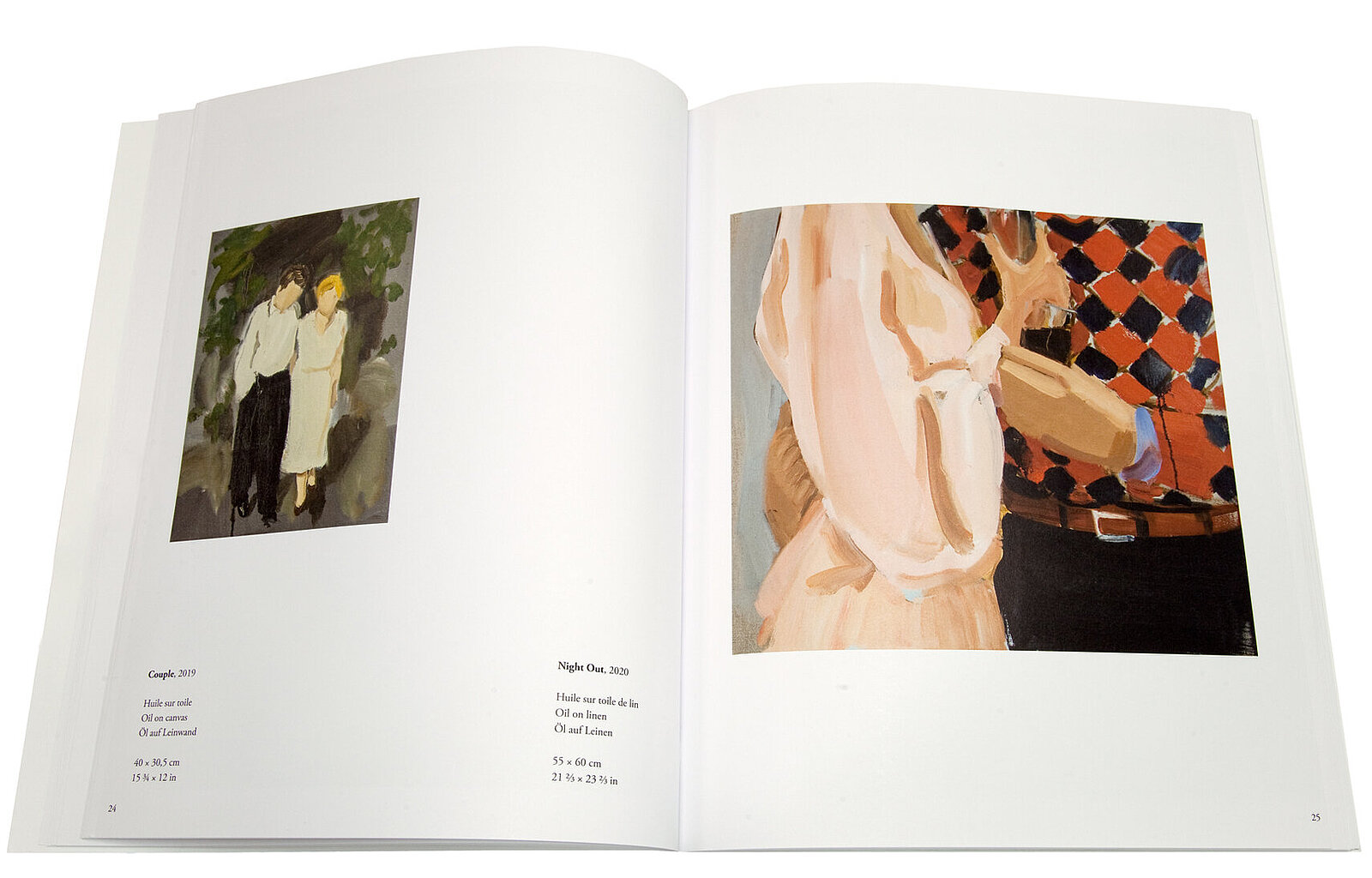 Publication Galerie Karsten Greve, Gideon Rubin, A Stranger's Hand, Paris 2020