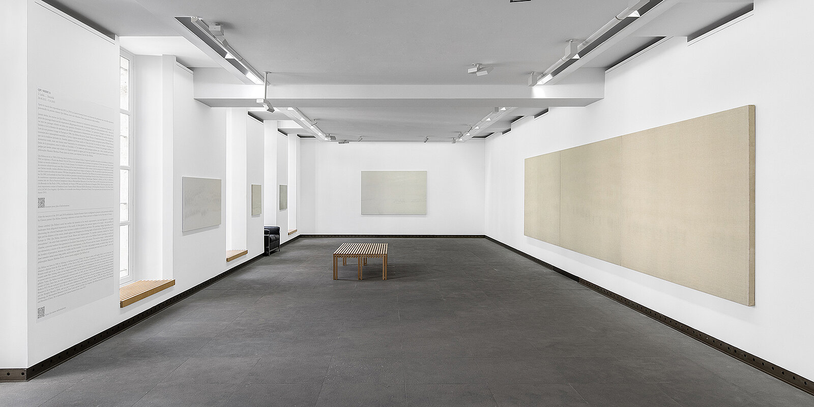 Installationsansicht, Qiu Shihua. Visible... Invisible, Galerie Karsten Greve Paris, 2021. Photo: Nicolas Brasseur