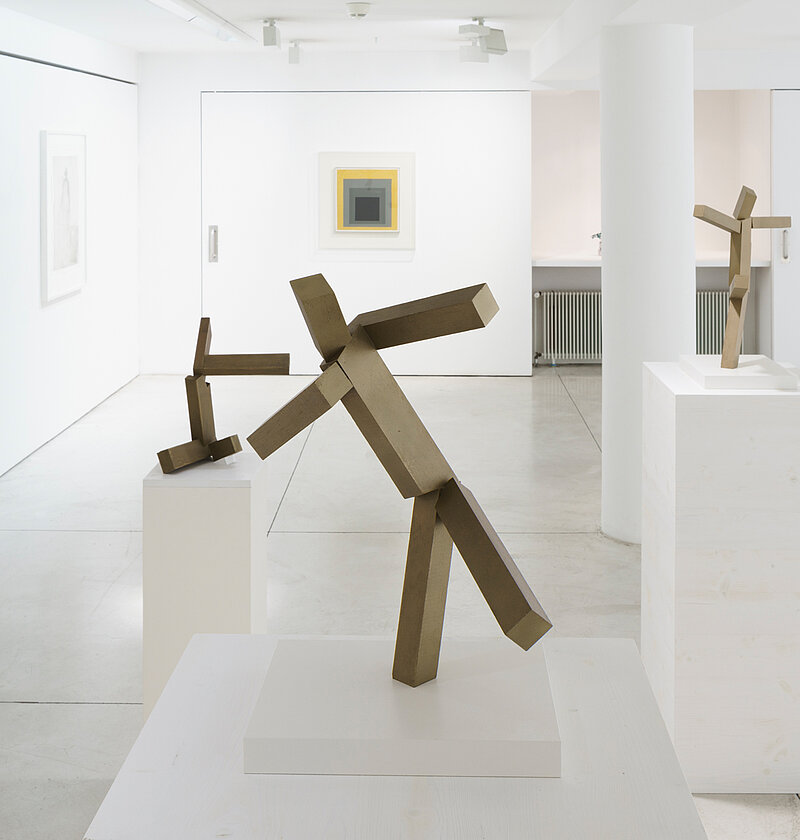 Vue d'installation, MORGAN - RUSSELL - SHAPIRO | Premiere, Galerie Karsten Greve Cologne, 2020. Photo: Christopher Clem Franken